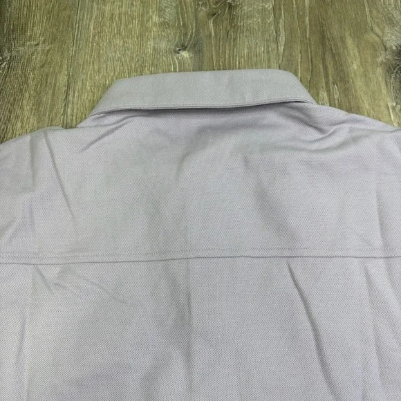 Criquet Mens Purple Pima Cotton Long Sleeve Rugby Players Polo Shirt Size L - Picture 6 of 14